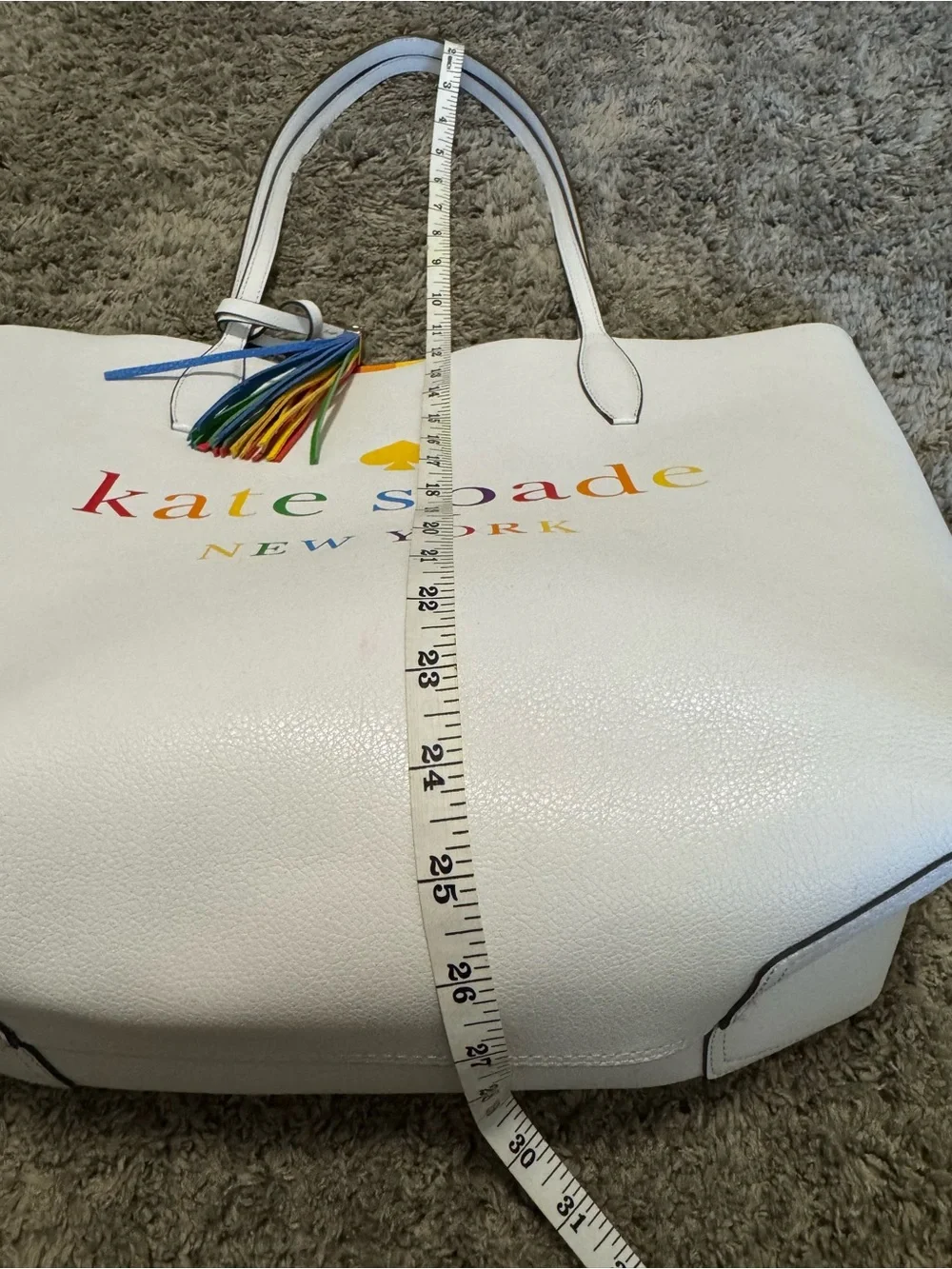 Kate Spade Arch Spectrum Large Reversible Pride Tote Bag